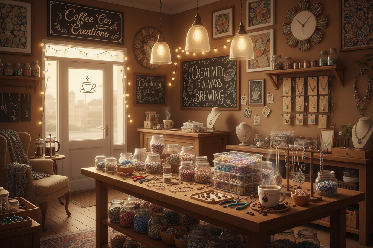 Coffee Co Creations beaded shop